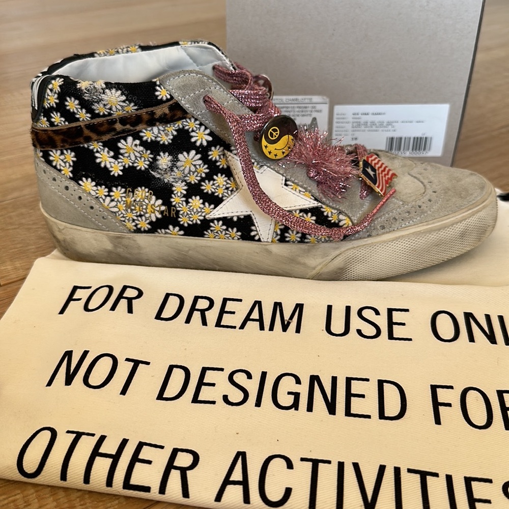 Golden Goose Daisies Mid Star